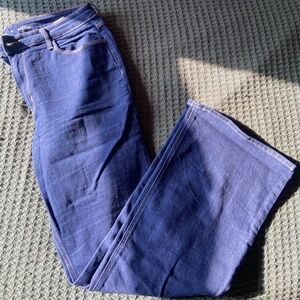 Old Navy Dark Blue Wow Flare Jeans